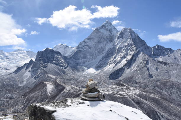 istock Cairn in front of Ama Dablam, Nepal 956819658