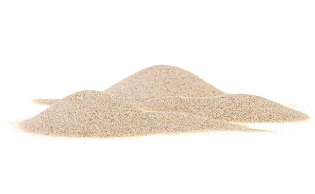 istock Sand dunes isolated on a white background 956820798