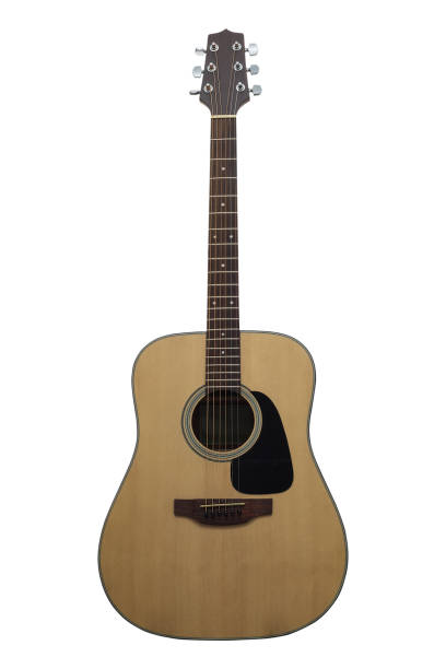 istock Guitar is a classic instrument isolated on white. 956836620