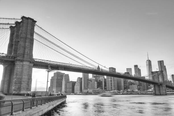 istock New York, Lower Manhattan skyline with Brooklyn Bridge 956841734