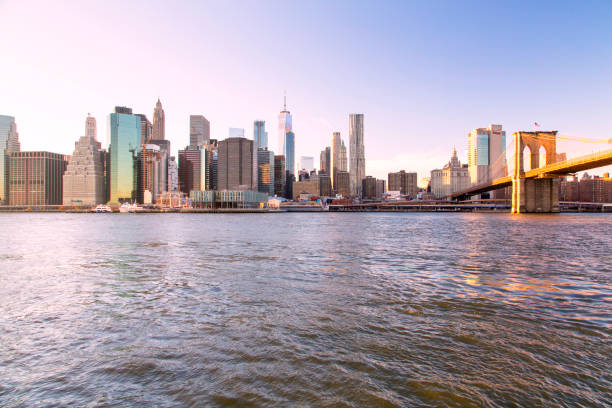 istock New York, Lower Manhattan skyline with Brooklyn Bridge 956844510