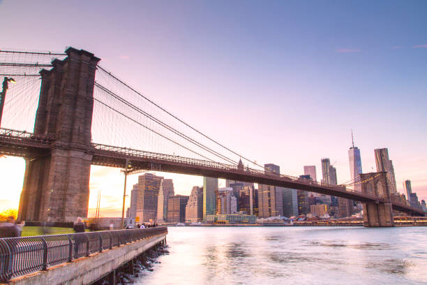 istock New York, Lower Manhattan skyline with Brooklyn Bridge 956845338