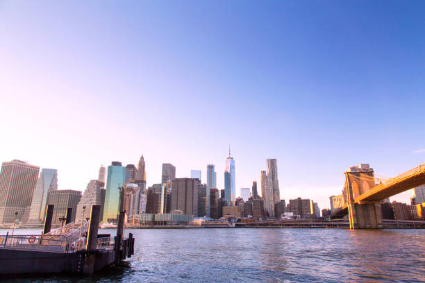 istock New York, Lower Manhattan skyline with Brooklyn Bridge 956845396