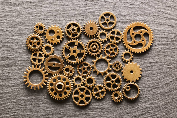 istock Various metal cogwheels and gear wheels 956845680