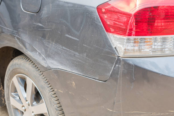 istock car get damaged by accident on the road 956856654