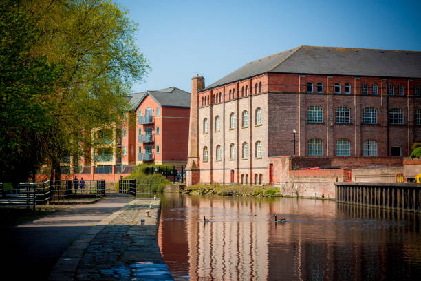 istock Buildings and canals in Nottingham, England 956869790