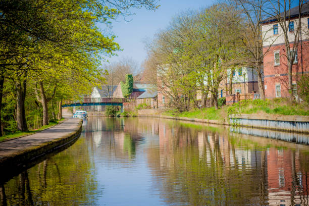 istock Buildings and canals in Nottingham, England 956869982