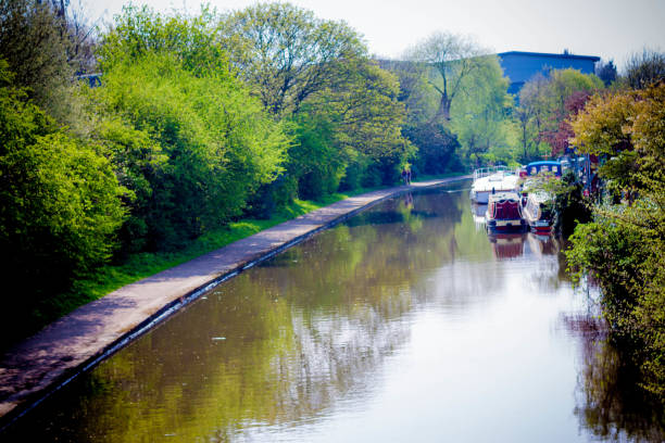 istock Buildings and canals in Nottingham, England 956870260