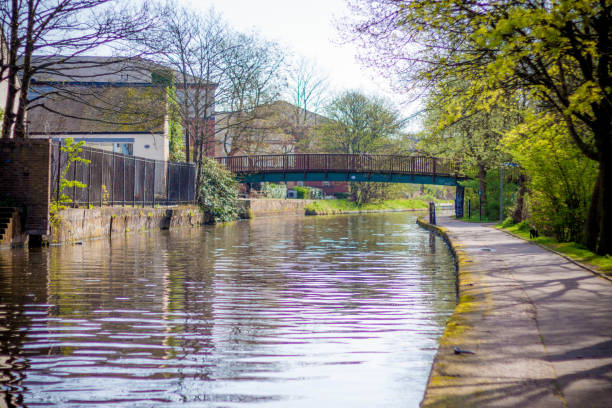 istock Buildings and canals in Nottingham, England 956870532