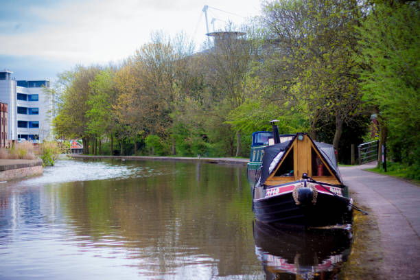 istock Buildings and canals in Nottingham, England 956870618