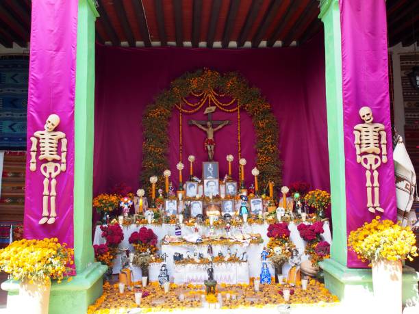 istock Day of the Dead Decorations, Oaxaca Mexico 956870644