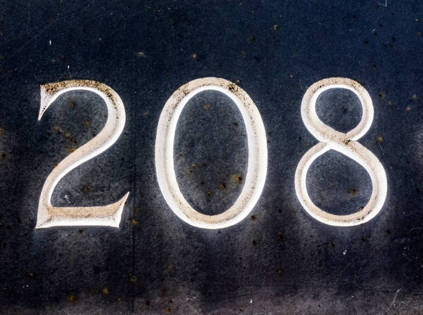 istock Written Wording in Distressed State Typography Found Number 208 956885502