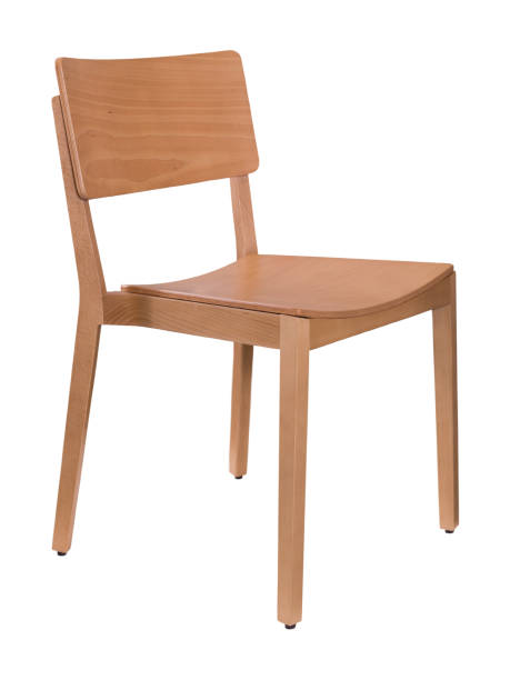 istock Wooden chair isolated 956885616