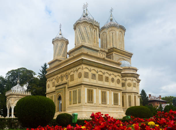 istock Cathedral in romanian city 956886300