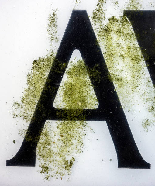 istock Written Wording in Distressed State Typography Found Letter A 956891482