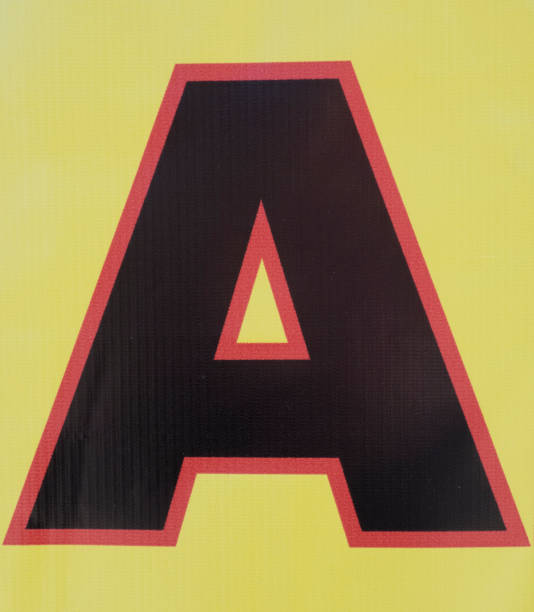istock Written Wording in Distressed State Typography Found Letter A 956895086