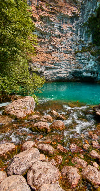 istock Blue lake in Abkhazia in summer 956897006
