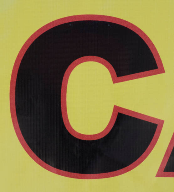 istock Written Wording in Distressed State Typography Found Letter c 956901724