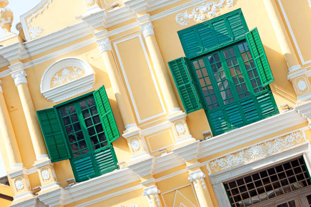 St Dominic's window detail, Macao, China