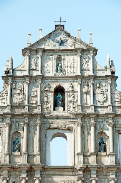 istock Facade of St. Paul's ruins, Macao, China 956905592