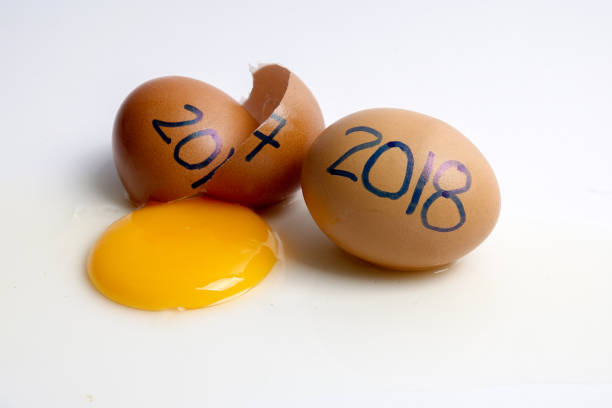 istock Close-Up Of Egg With Number Against White Background 956911026