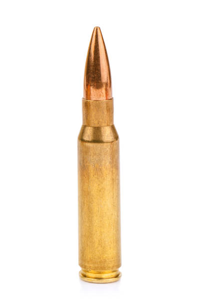 istock bullet with cartridge on white 956923810