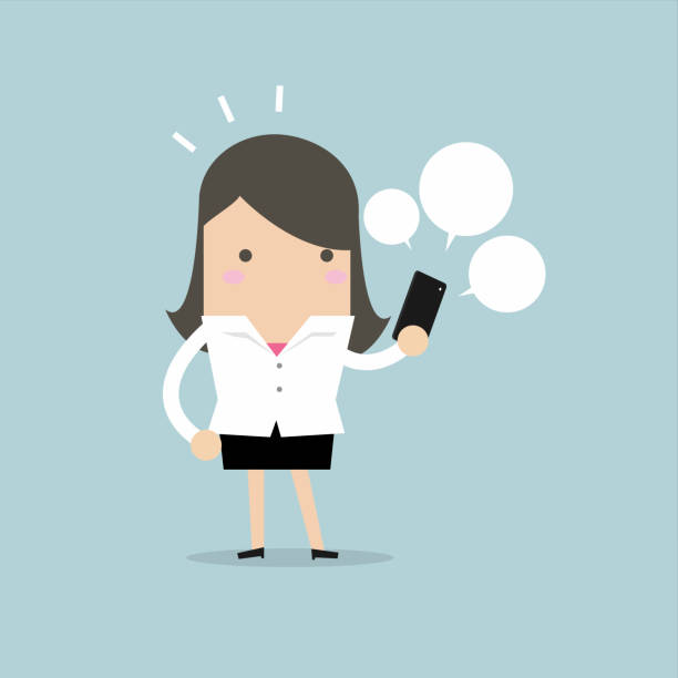 istock Businesswoman looking on her smart phone. 956939500