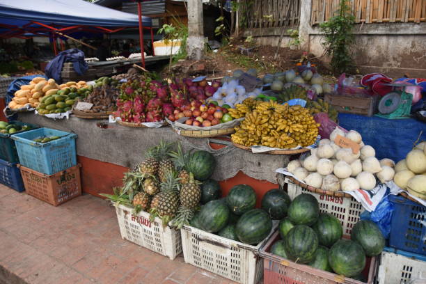 istock Luang prabang, market 956954068