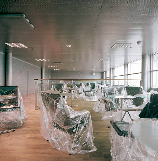 istock Airport Dining Room, Helsinki, Finland 95695687