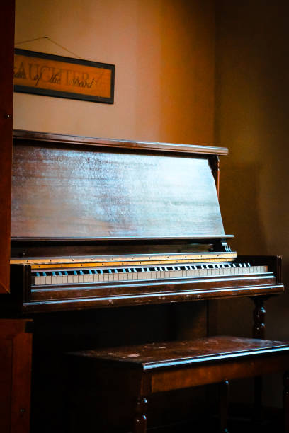 istock Piano waiting to be played in a home 956986342