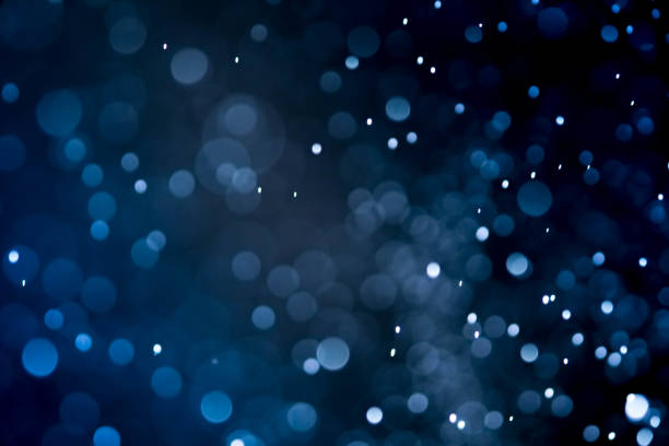 istock Christmas blur bokeh background texture abstract light glittering stars on bokeh. glitter vintage lights background 956989436