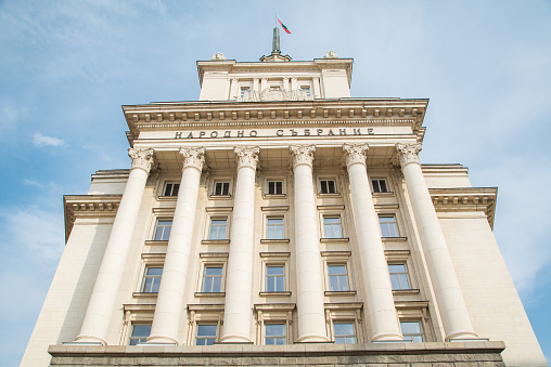 National Parliament in Bulgaria.
