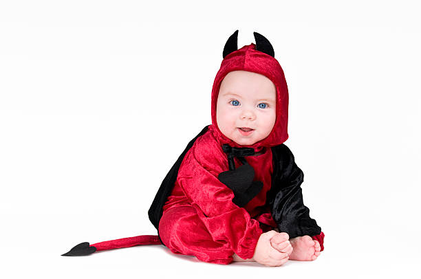 Little devil stock photo