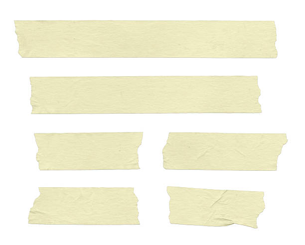 istock Masking tape in various sizes on white background 95699945