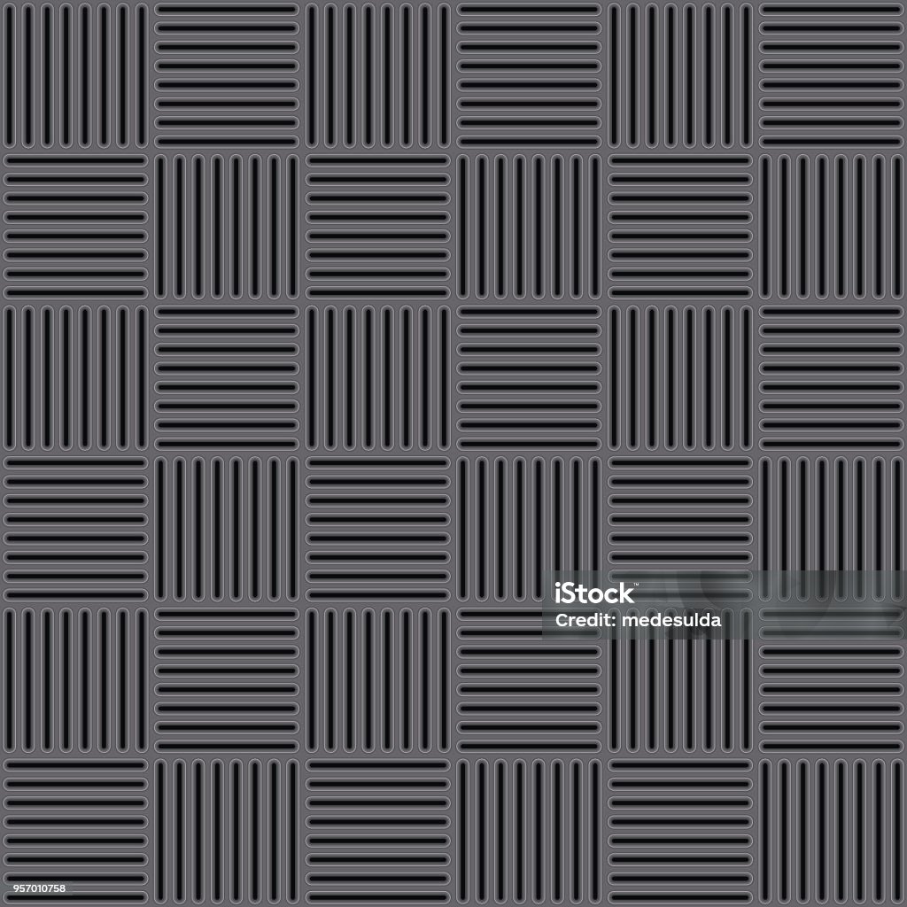 Linear Style Pattern Tileable Abstract Tile Seamless Linear Stock Illustration - Download Image Now ...