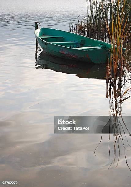 Verde Barco A Remos - Fotografias de stock e mais imagens de Ao Ar Livre - Ao Ar Livre, Barco a Remos, Cena de tranquilidade