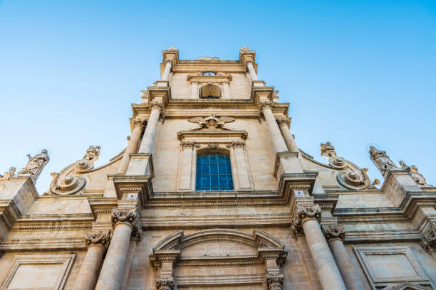istock Old church in Ragusa, Sicily, Italy 957023402
