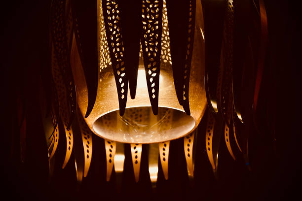 istock Interior hanging lights isolated object unique photo 957023912