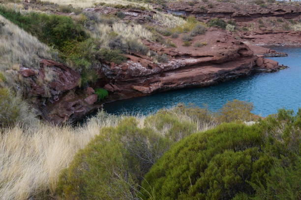 istock rocky cliff in El CHocon reservoir 957027144