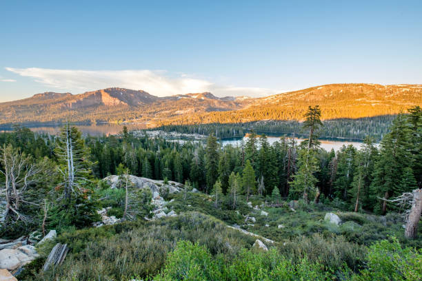 istock Sunset at Silver Lake, California 957027874