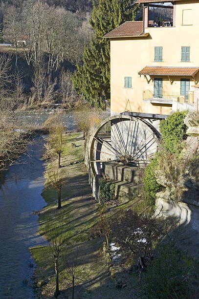 water mill stock photo