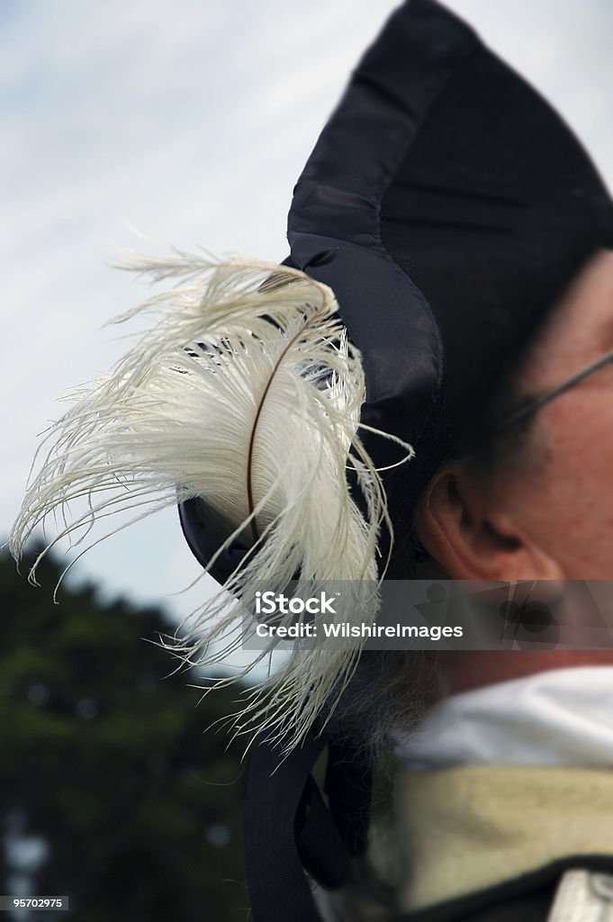 Feather in seine Kappe - Lizenzfrei Amerikanische Revolution Stock-Foto