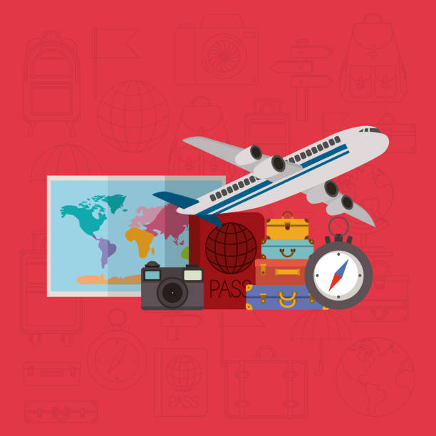 istock travel around the world set icons 957038834