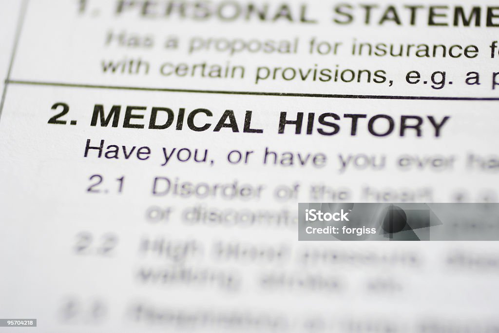 Papeleo#1-historia clínica - Foto de stock de Asistencia sanitaria y medicina libre de derechos