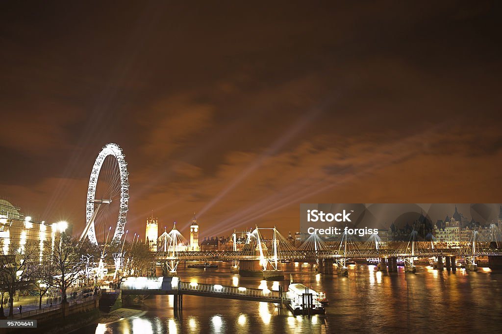 River Thames  Bridge - Built Structure Stock Photo