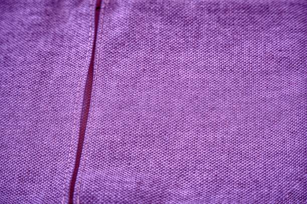 Ultra purple Linen fabric surface for mock-up or designer use, book cover sample swatch.