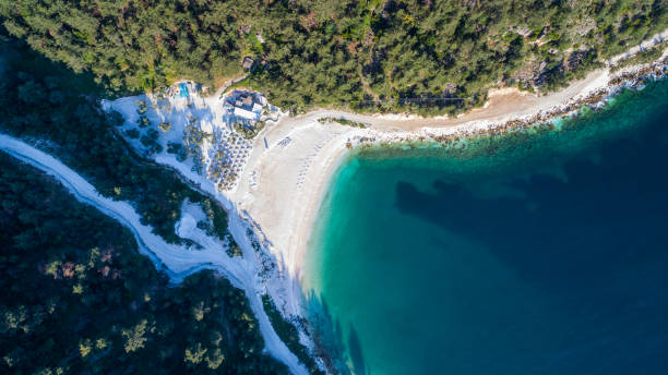 istock Porto Vathy beach, Thassos island, Greece 957053538