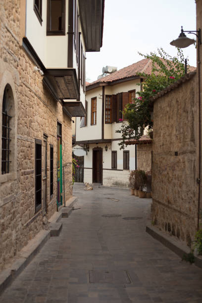 istock Narrow streets of old Antalya 957053752