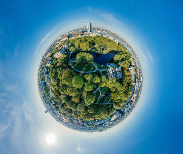 istock City Riga Parks drone sphere 360 vr view 957055224