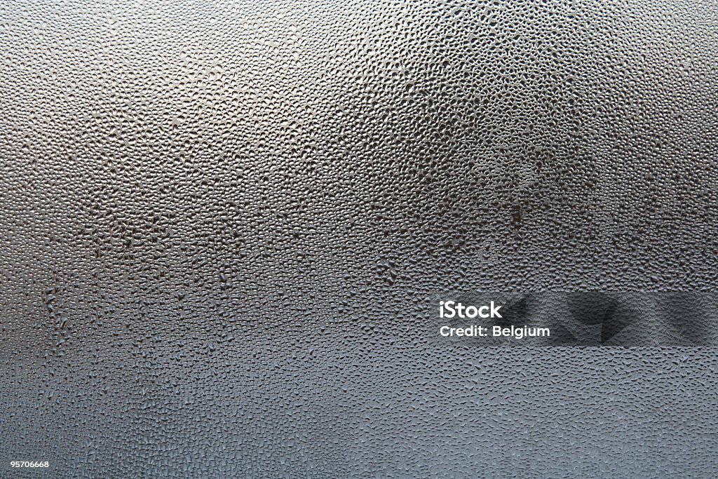 Wassertropfen auf Fenster - Lizenzfrei Farbbild Stock-Foto